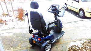 scootmobiel galaxy 3 plus achterkant, funs lemmens, marfan syndroom,