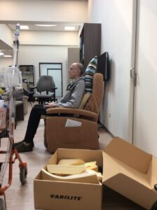 Revalidatiecentrum Adelante Hoensbroek, sta op stoel, Janneke Goossens, ergotherapie