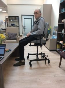 Revalidatiecentrum Adelante Hoensbroek, ergotherapie, Janneke Goossens, trippelstoel, marfan syndroom, lucht krijgen,