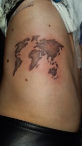 Werelddelen Nienke, tattoo, taoeage beau anne ink, ink panthers